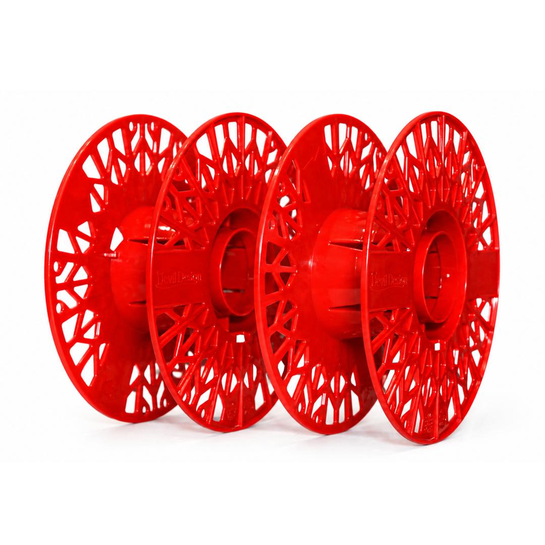 Devil Design opakovane použiteľné refill cievky – červené, 2 ks